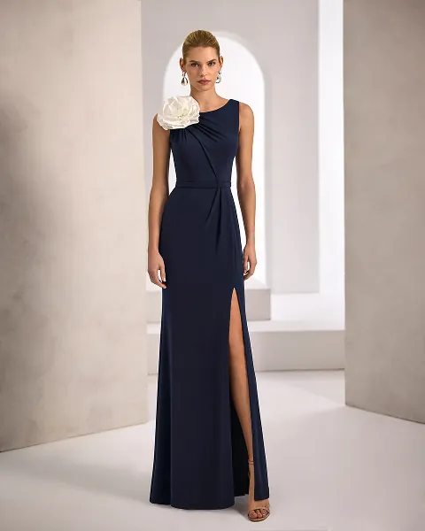 Vestidos de Fiesta de Cuello Barco