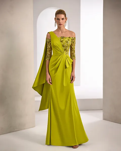 Vestidos de Fiesta con Manga Francesa