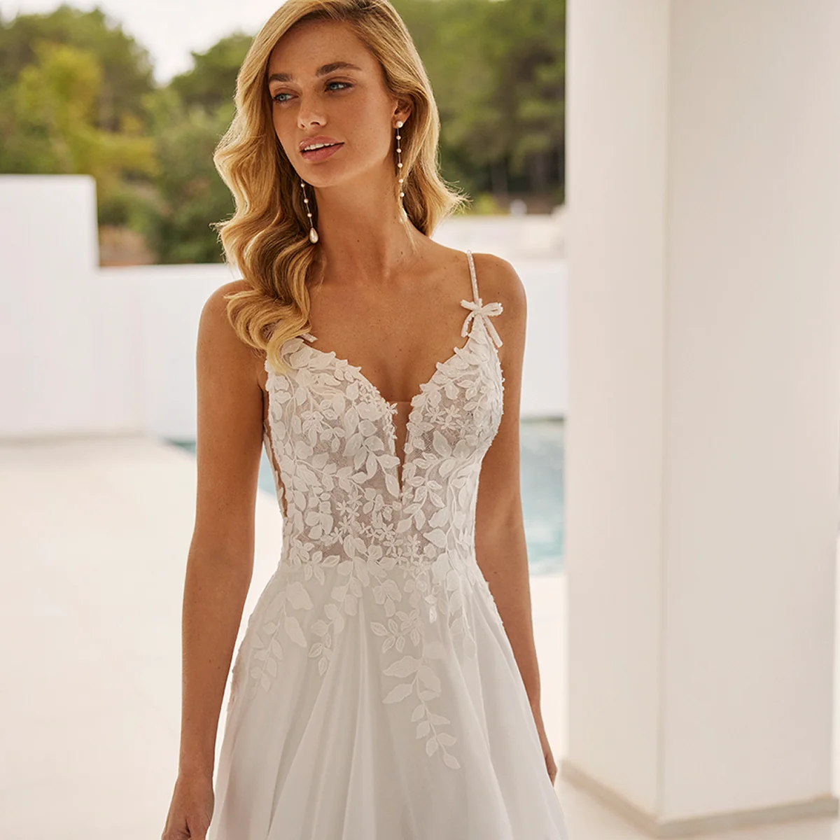 beaded belts for bridesmaid dresses AZULU Rita Dress in Grey