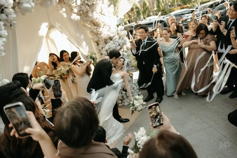 : Long before walked down the aisle, she already knew the kind of dress she had been dreaming of: timeless, romantic, a…